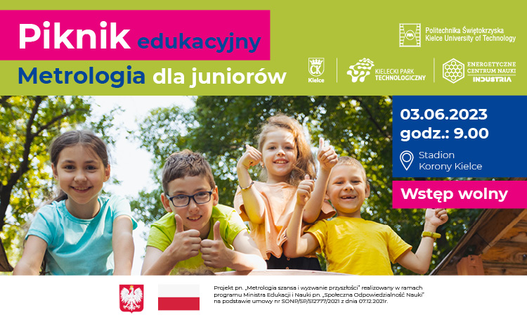 Zapraszamy na rodzinny piknik „Metrologia dla juniorów”
