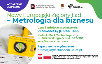 Seminarium "Nowy Europejski Zielony Ład-Metrologia dla biznesu"