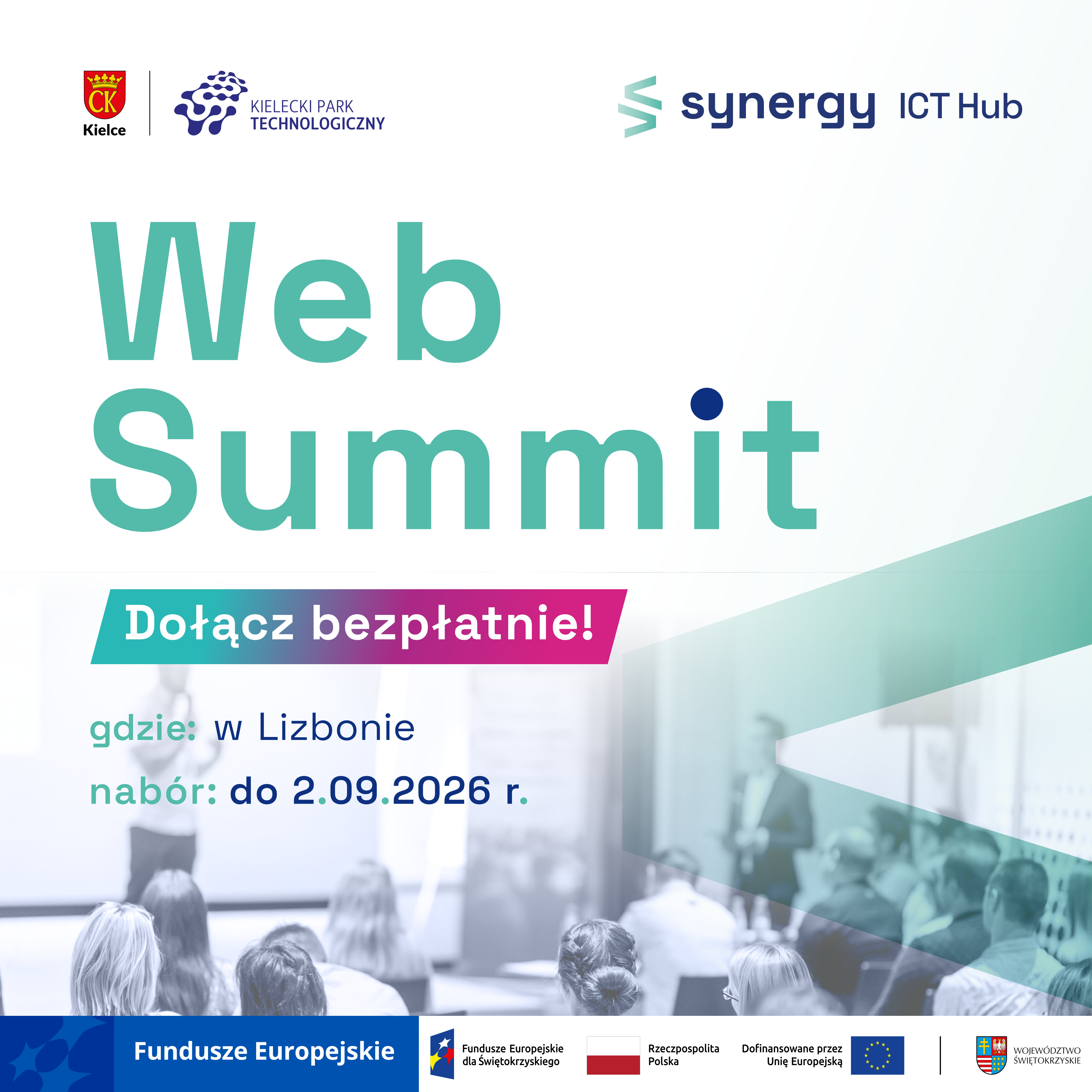 Nabór na na misję gospodarczą na konferencję technologiczną Web Summit 2026 dla MŚP z branży ICT